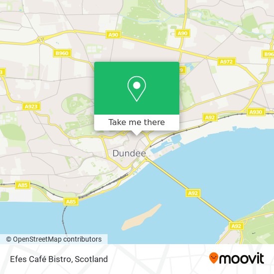 Efes Café Bistro map