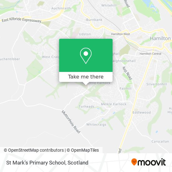 St Mark's Primary School map