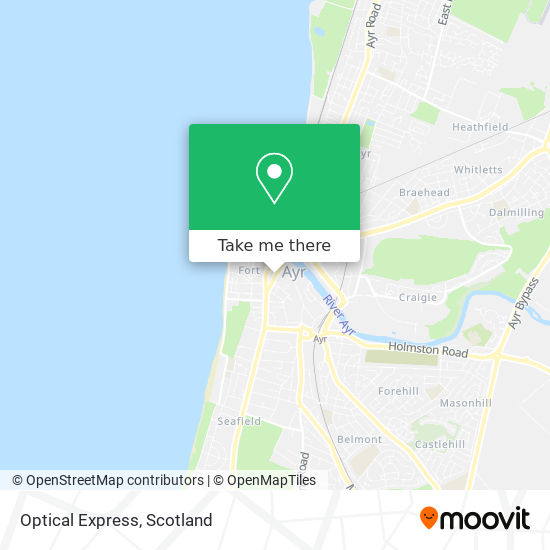 Optical Express map