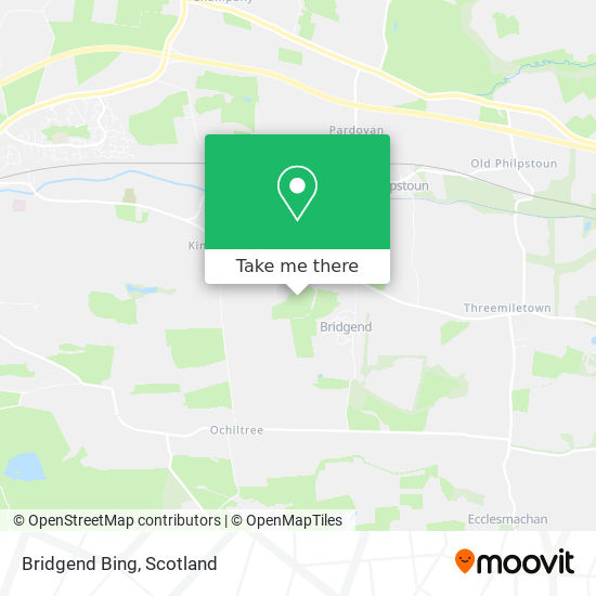 Bridgend Bing map