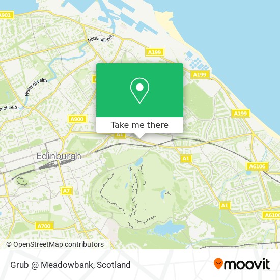 Grub @ Meadowbank map