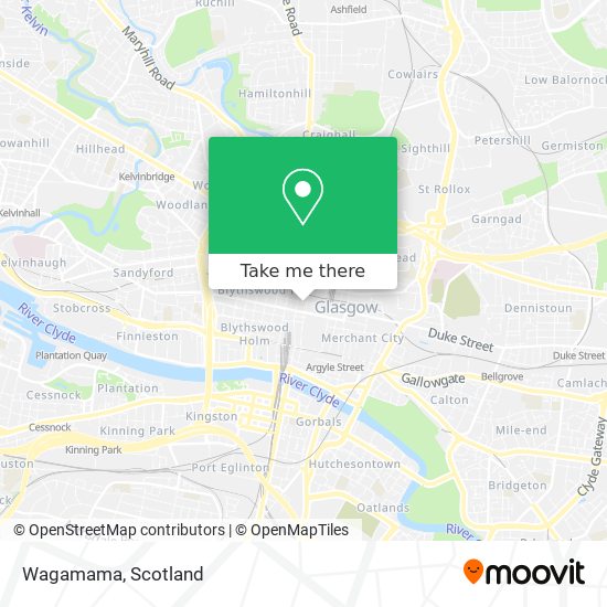 Wagamama map