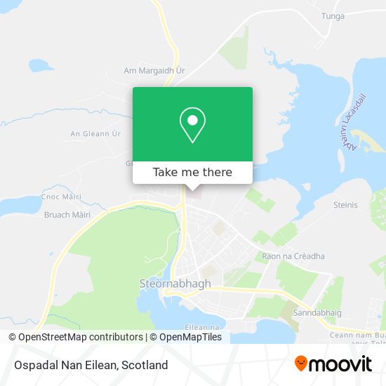 Ospadal Nan Eilean map