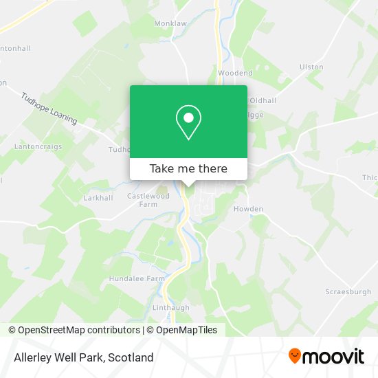 Allerley Well Park map