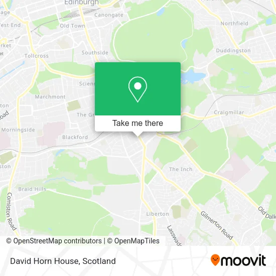 David Horn House map
