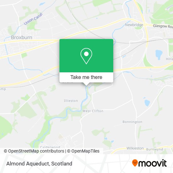 Almond Aqueduct map