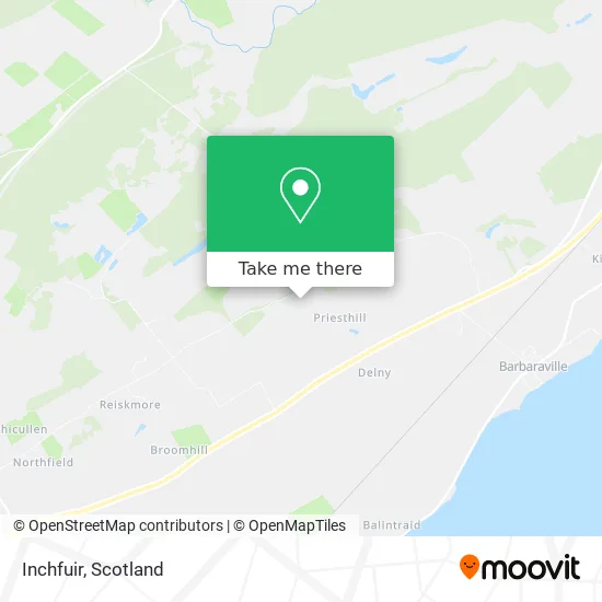 Inchfuir map