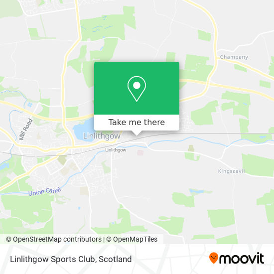 Linlithgow Sports Club map