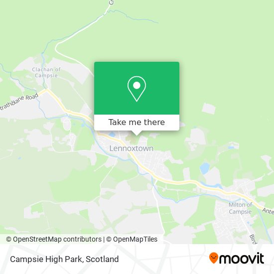 Campsie High Park map