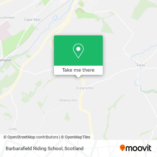 Barbarafield Riding School map