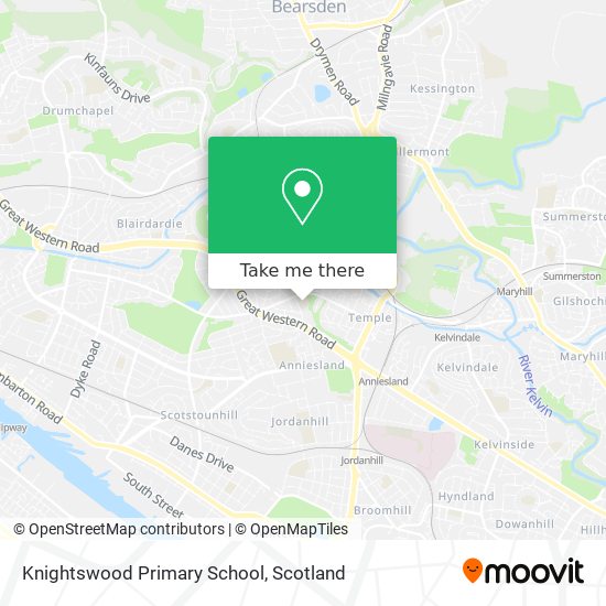 Knightswood Primary School map
