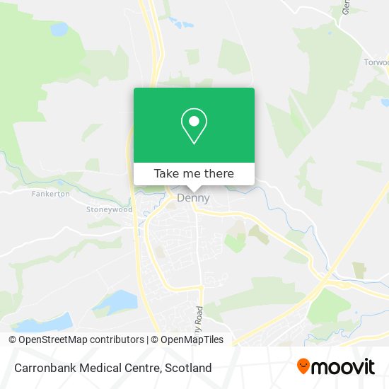 Carronbank Medical Centre map