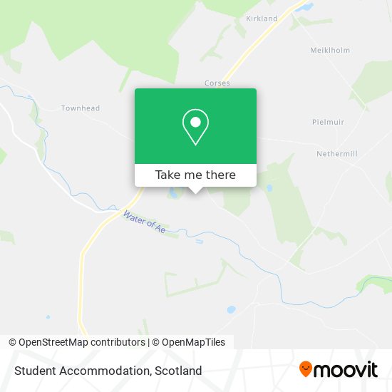 Student Accommodation map