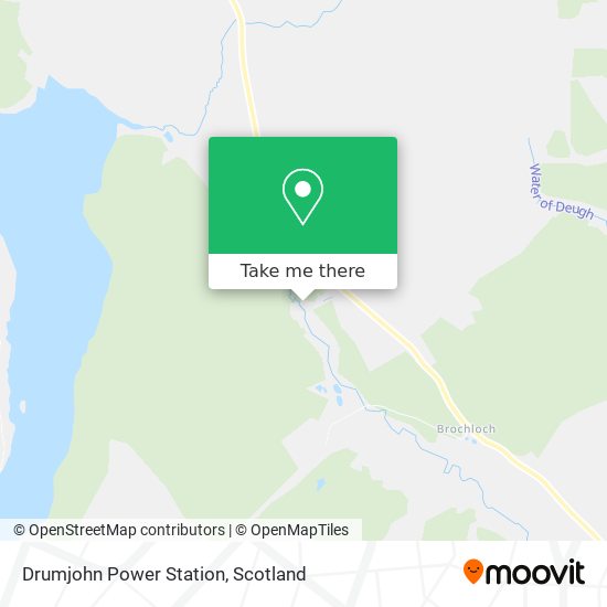 Drumjohn Power Station map