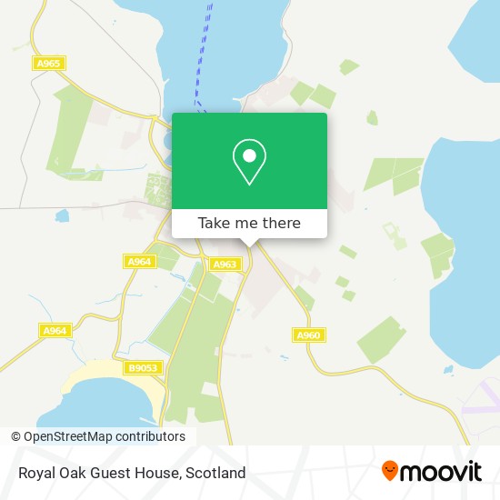 Royal Oak Guest House map