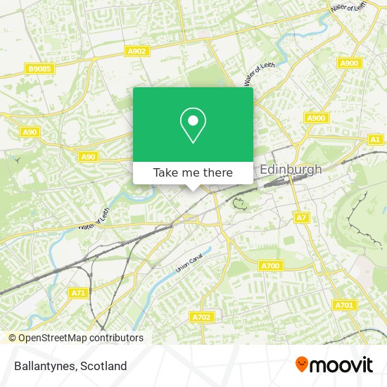 Ballantynes map