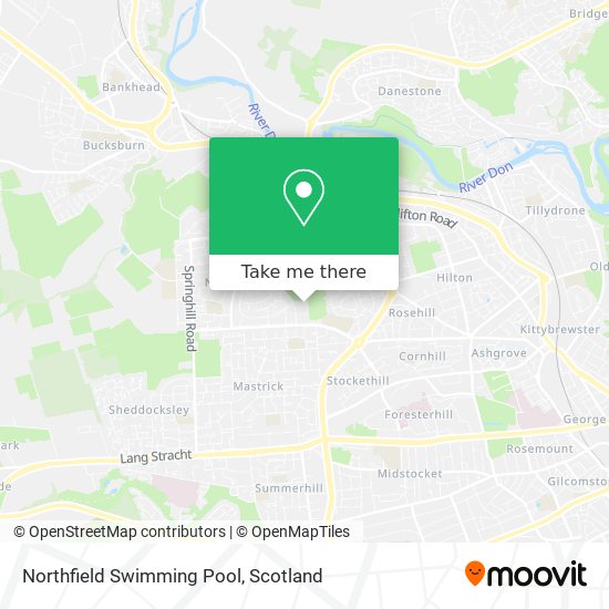 Northfield Swimming Pool map