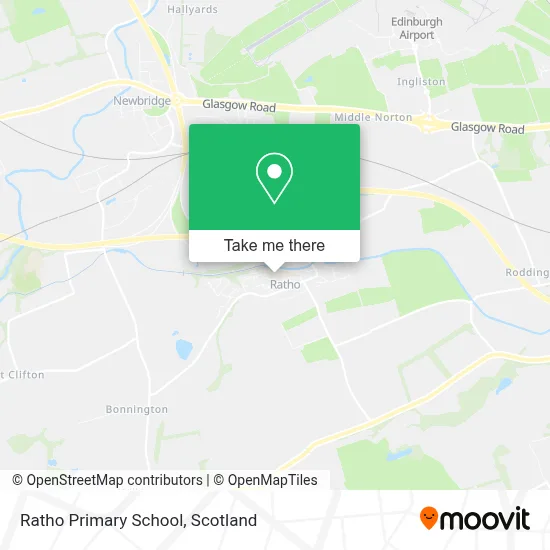 Ratho Primary School map