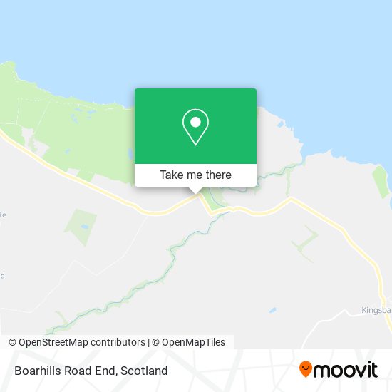 Boarhills Road End map