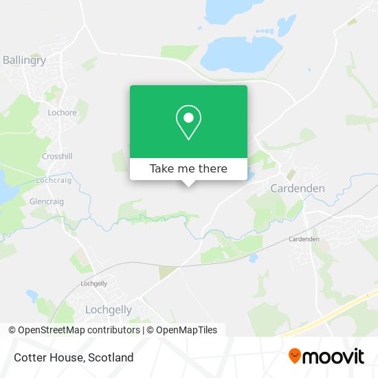 Cotter House map