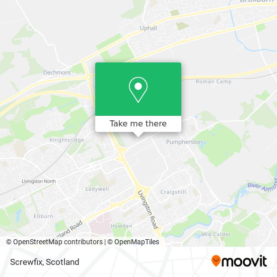 Screwfix map