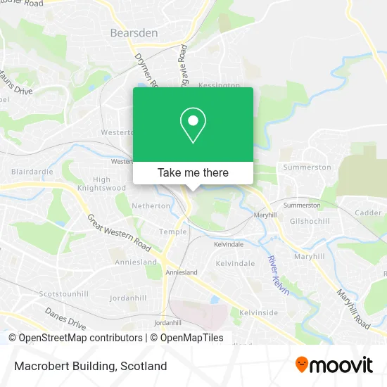 Macrobert Building map