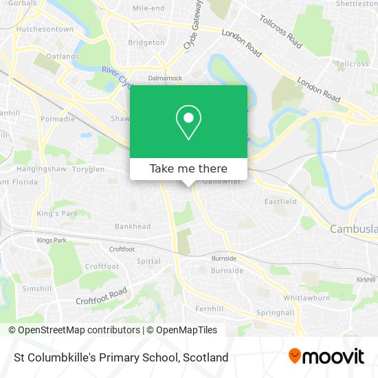 St Columbkille's Primary School map