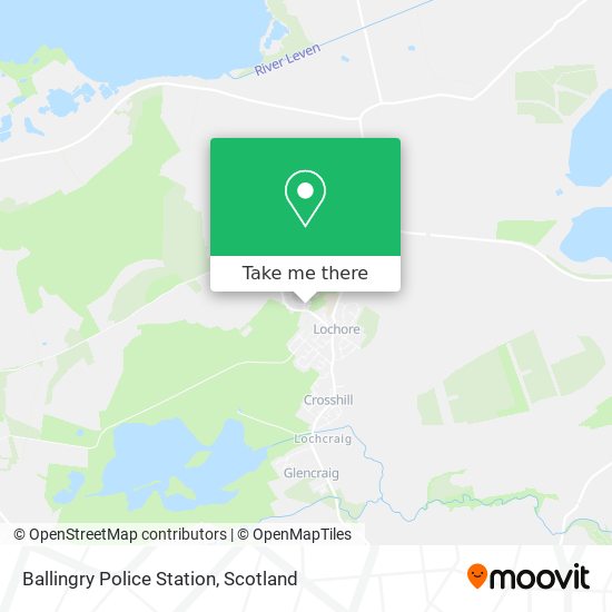 Ballingry Police Station map