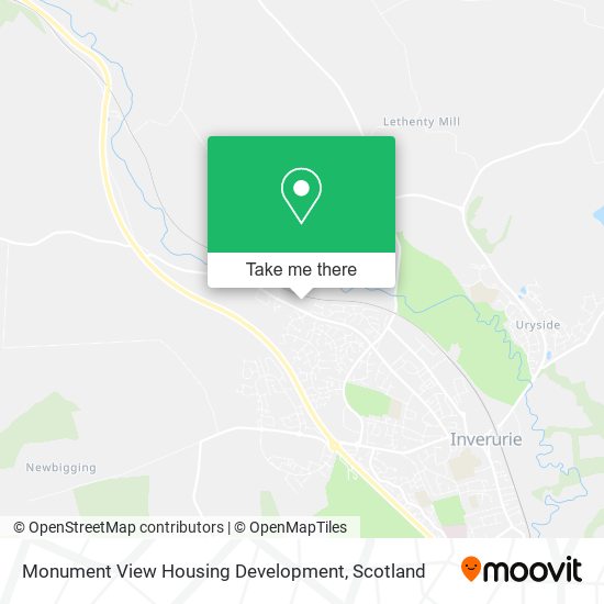 Monument View Housing Development map