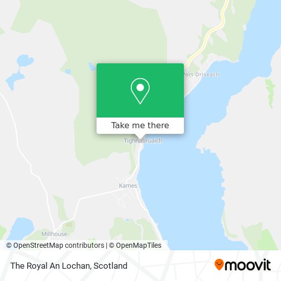 The Royal An Lochan map