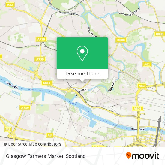 Glasgow Farmers Market map