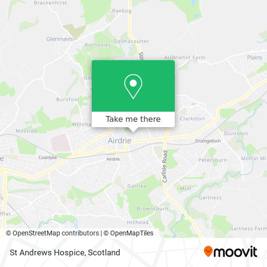 St Andrews Hospice map