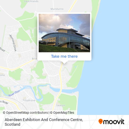 Aberdeen Exhibition And Conference Centre map