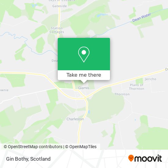 Gin Bothy map