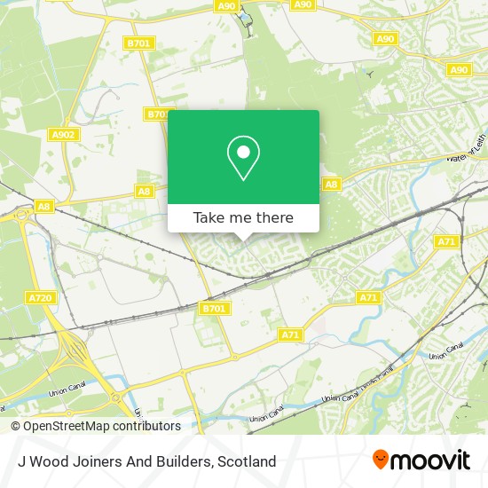 J Wood Joiners And Builders map