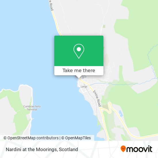 Nardini at the Moorings map