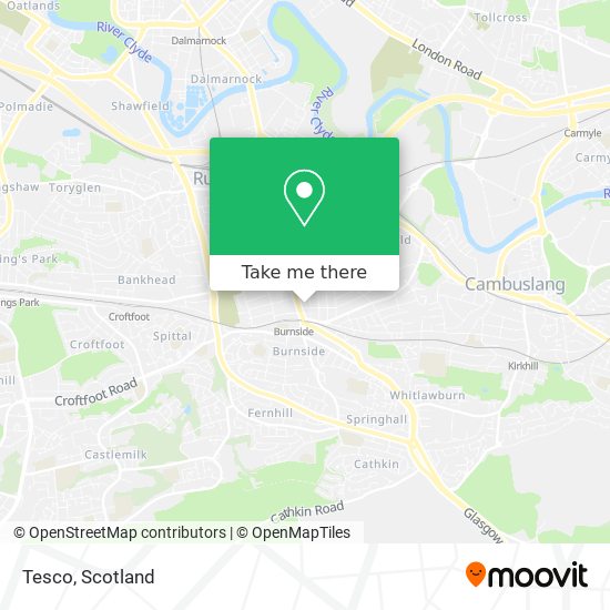 Tesco map