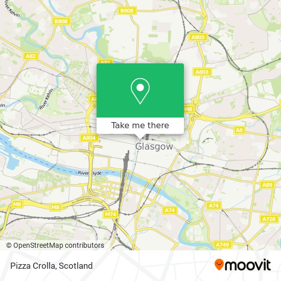 Pizza Crolla map