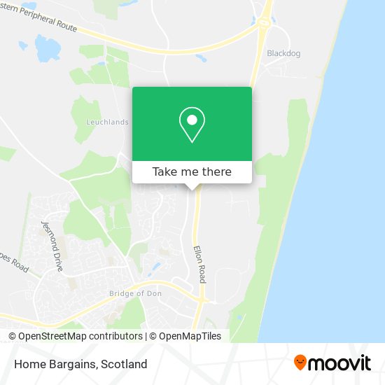 Home Bargains map