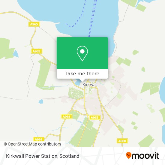 Kirkwall Power Station map