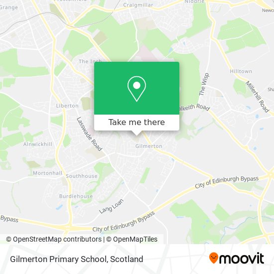 Gilmerton Primary School map