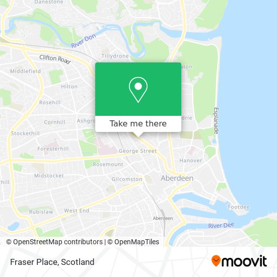 Fraser Place map