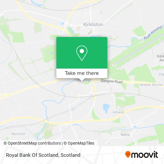 Royal Bank Of Scotland map