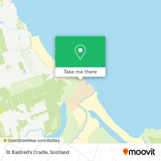 St Baldred's Cradle map