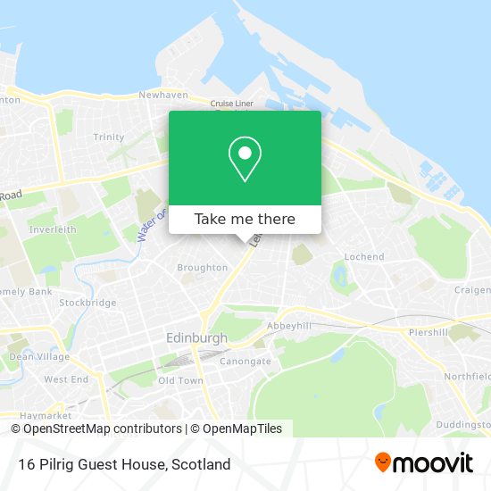 16 Pilrig Guest House map