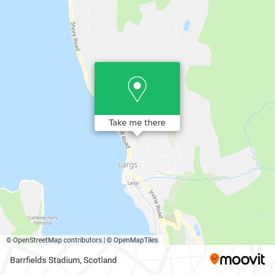 Barrfields Stadium map