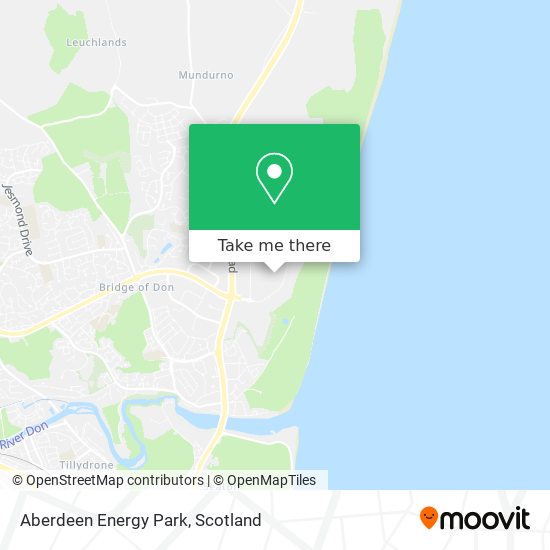 Aberdeen Energy Park map