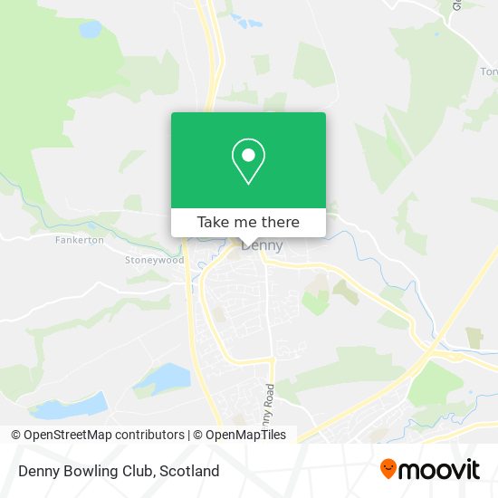 Denny Bowling Club map