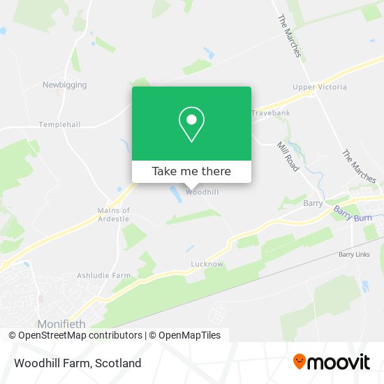 Woodhill Farm map