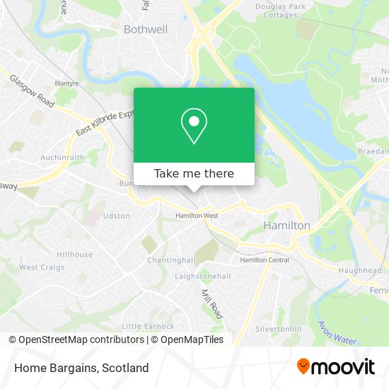 Home Bargains map